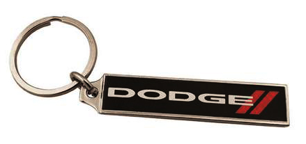 Брелок "Dodge" прямоугольный